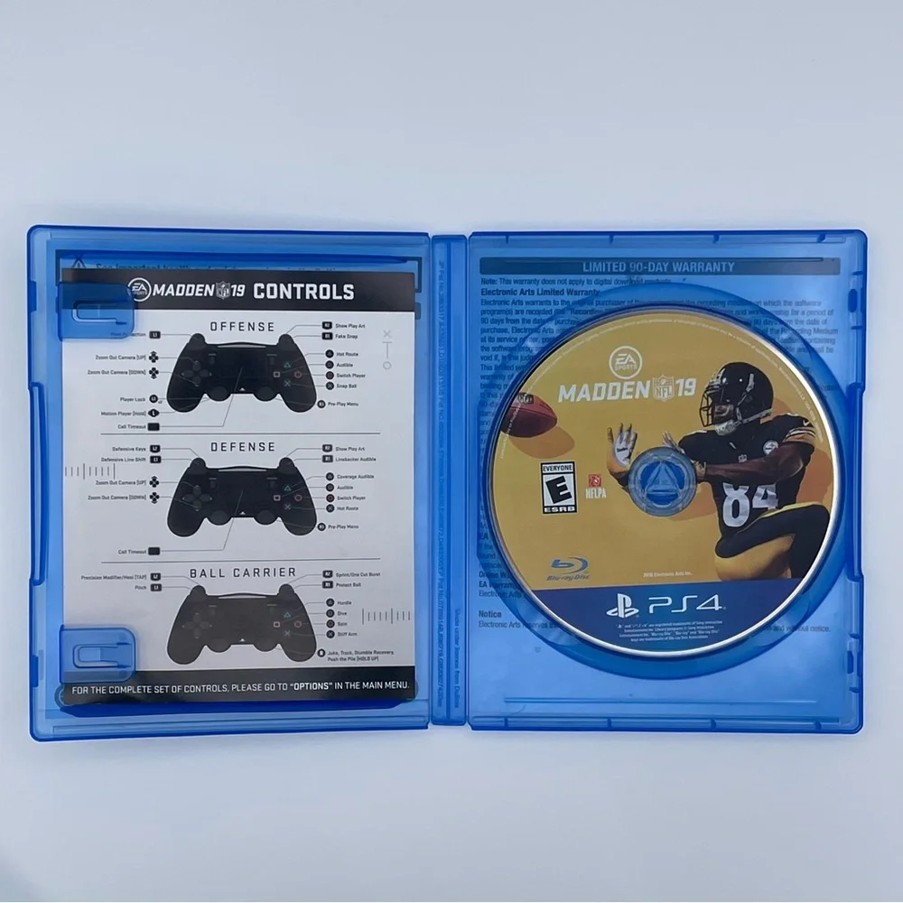Madden NFL 19 Hall of Fame Edition (Sony‎ PlayStation 4, 2018) Complete